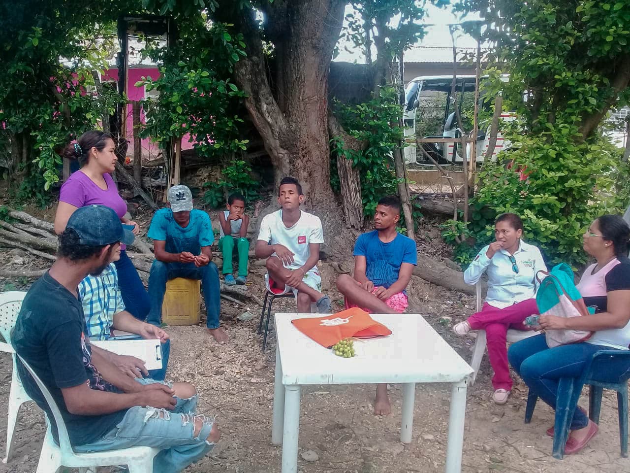 Nueva jornada de entrega de alimentos